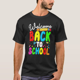 Camiseta Professor Aluno Bem-Vindo À Esquadra Da Escola