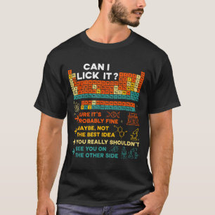 Camiseta Professor Aluno Ciência Engraçado Posso Lamber Per