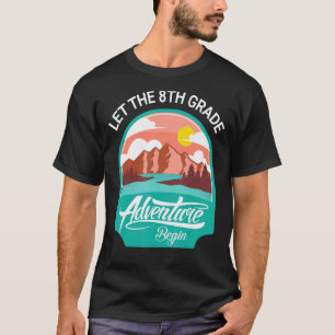 Camiseta Professor Aluno Para a Escola Deixe a 8ª Série Adv