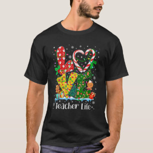 Camiseta Professor Amor Natal Cana de Açúcar Biscoito de Na