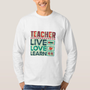 Camiseta Professor Ao Vivo Aprenda