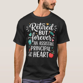 Camiseta Professor Aposentado de Educação Assistente de Dir