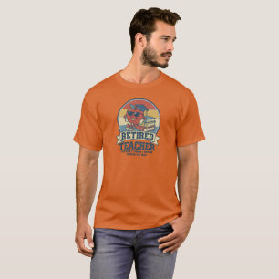 Camiseta Professor Aposentado Fim das Aulas Para Sempre