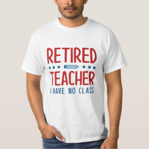 Camiseta Professor aposentado, não tenho aula