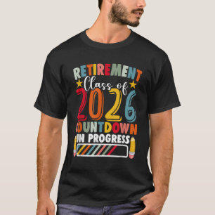 Camiseta Professor Aposentado Turma de Aposentadoria de 202