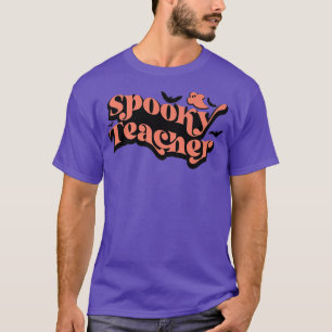 Camiseta Professor Assustador Fantasia Groovy de Halloween 