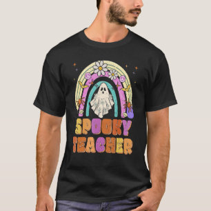 Camiseta Professor Assustador Retro Floral Assustador Fanta
