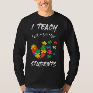 Camiseta Professor Autismo Ensino Alguns Estudantes De Fund
