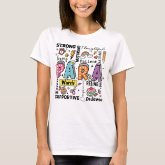Camiseta Professor Auxiliar Professor de Educação Escola