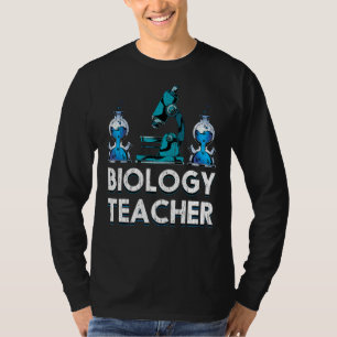 Camiseta Professor B de Biologia do Laboratório de Ciências