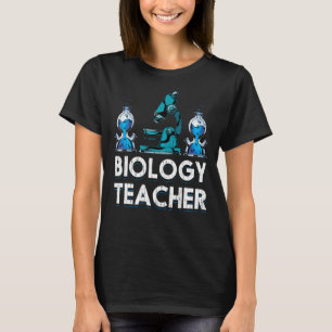 Camiseta Professor B de Biologia do Laboratório de Ciências