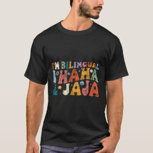 Camiseta Professor Bilíngue Vestuário De Volta à Escola Eu