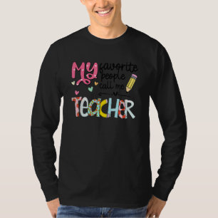 Camiseta Professor Bonito     Minhas Pessoas Favoritas Me C