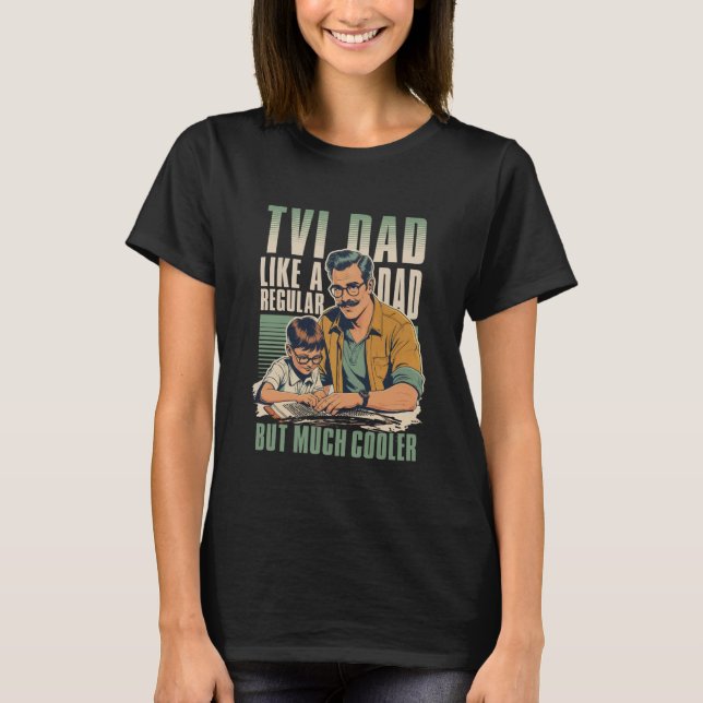 Camiseta Professor Braille Cego Deficiente Visual Ensino T (Frente)
