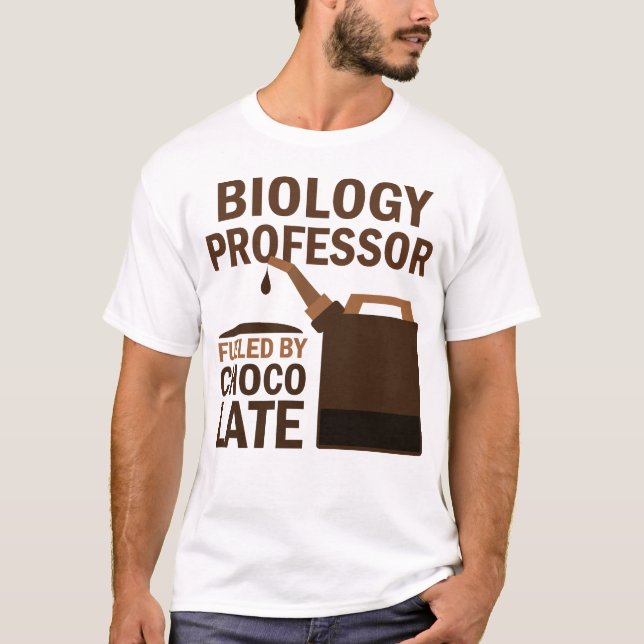 Camiseta Professor da biologia presente (engraçado) (Frente)