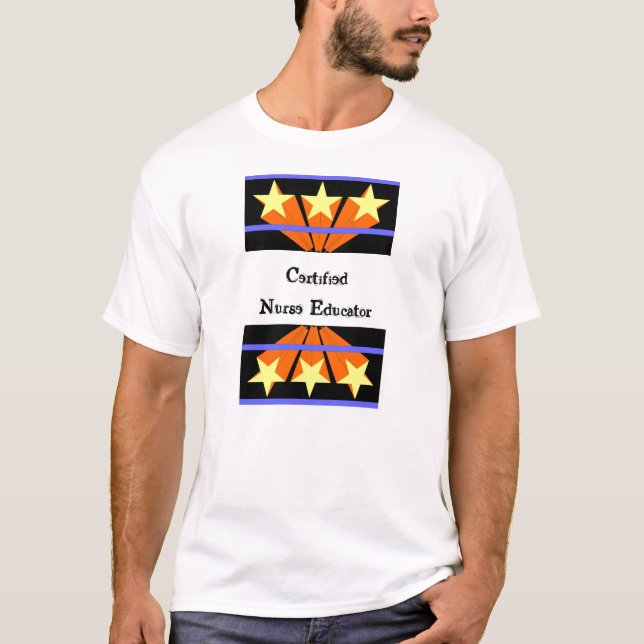 Camiseta Professor da enfermeira certificada (Frente)