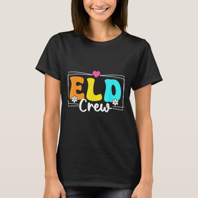 Camiseta Professor da Equipe de Desenvolvimento da Língua I (Frente)