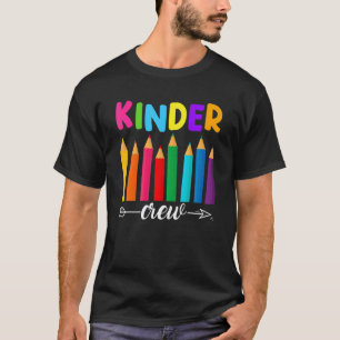 Camiseta Professor da Equipe de Kinder De Volta à Escola Ja