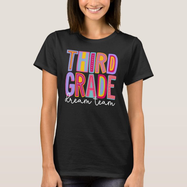 Camiseta Professor da Equipe de Sonhos do Terceiro Grau (Frente)