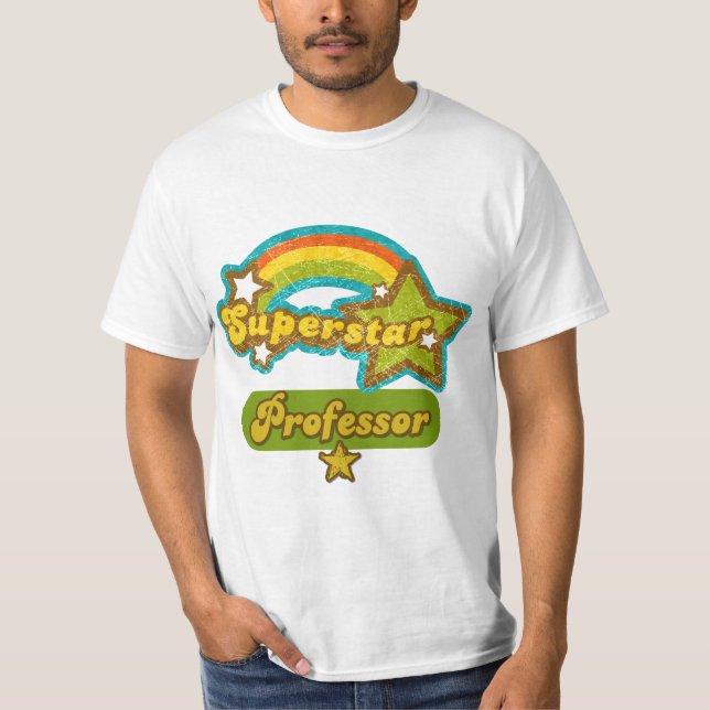 Camiseta Professor da estrela mundial (Frente)