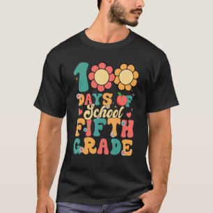 Camiseta Professor da Quinta Série 100 Dias de Escola Groov