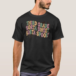 Camiseta Professor de 3º grau Halloween Cu
