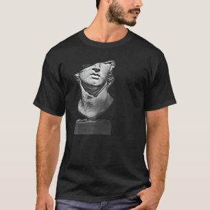 Camiseta Professor de Abstrato de Estátua Grego Aciente 14