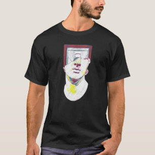 Camiseta Professor de Abstrato de Estátua Grego Aciente 36