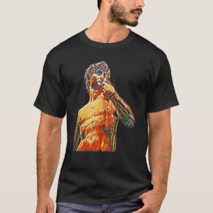 Camiseta Professor de Abstrato de Estátua Grego Aciente 59