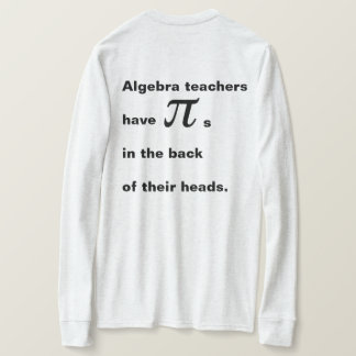 Camiseta Professor de álgebra