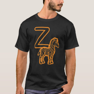 Camiseta Professor de Aprendizado de Letras do Alfabeto