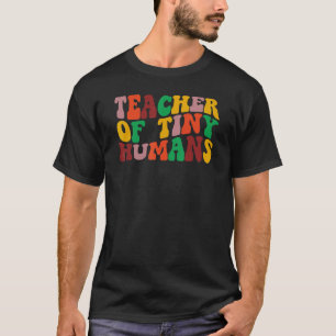 Camiseta Professor De Arco-Íris Elementar De Volta À Escola