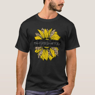 Camiseta Professor de Arte Boho Girassol Cuidadoso Dedicado