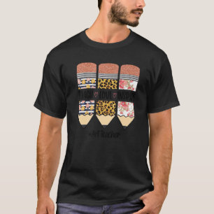 Camiseta Professor de Arte de Volta às Aulas Ensine Amor In