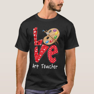Camiseta Professor de Arte do Amor Engraçado Professor Engr