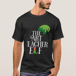 Camiseta Professor de Arte Elf Matando Família Grupo Natal