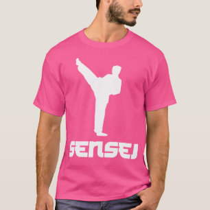 Camiseta Professor de Artes Marciais Sensei Treinador Karat