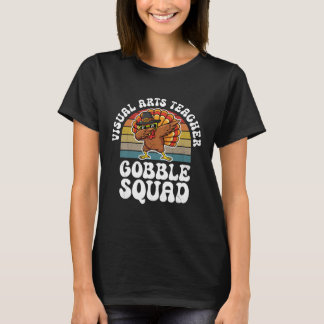 Camiseta Professor de Artes Visuais do Dia de Ação de Graça