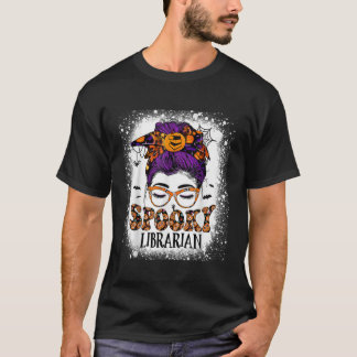 Camiseta Professor de Bibliotecária Spookarian Halloween Me