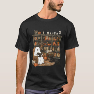 Camiseta Professor de Bibliotecas de Livros de Leitura do F