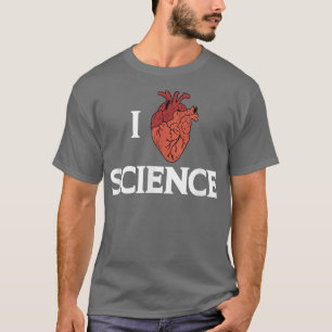 Camiseta Professor de Biologia do Coração da Ciência