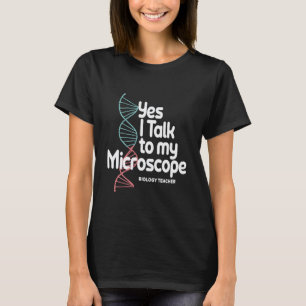 Camiseta Professor de Biologia Humor Amante da Ciência Biol