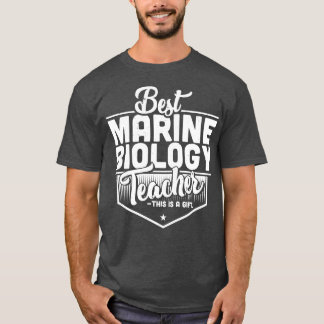 Camiseta Professor de Biologia Marinha Melhor