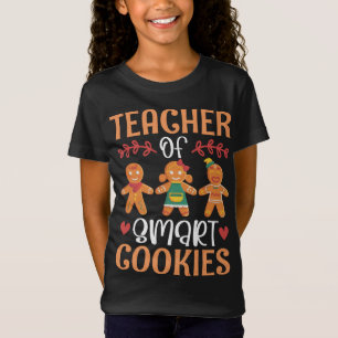Camiseta Professor de Biscoitos Inteligentes - Feliz Natal