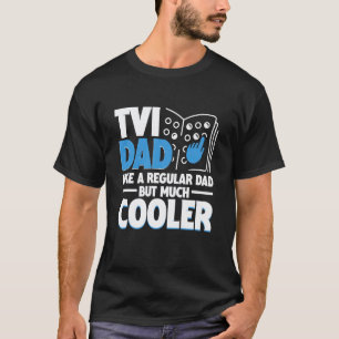 Camiseta Professor de Braile & Escola de Braile para Ceguei
