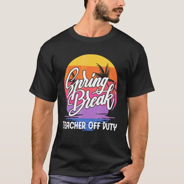 Camiseta Professor de Break Squad Retro Spring Break 2022 (Frente)