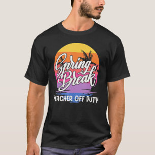 Camiseta Professor de Break Squad Retro Spring Break 2022