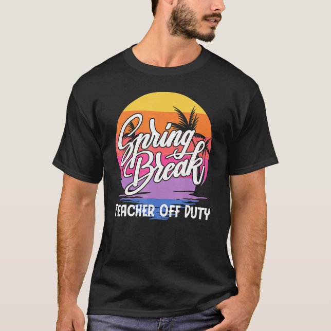 Camiseta Professor de Break Squad Retro Spring Break 2022 (Frente)