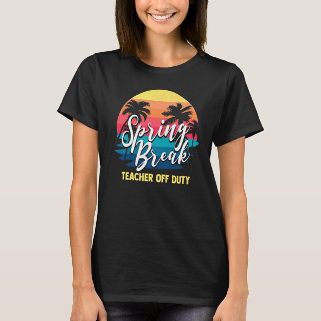 Camiseta Professor de Break Squad Retro Spring Break 2022 (Frente)
