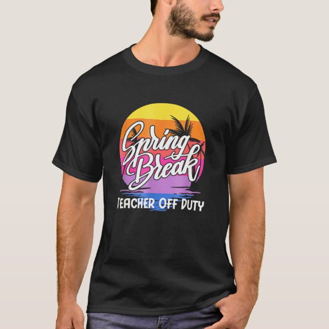 Camiseta Professor de Break Squad Retro Spring Break 2022 (Frente)